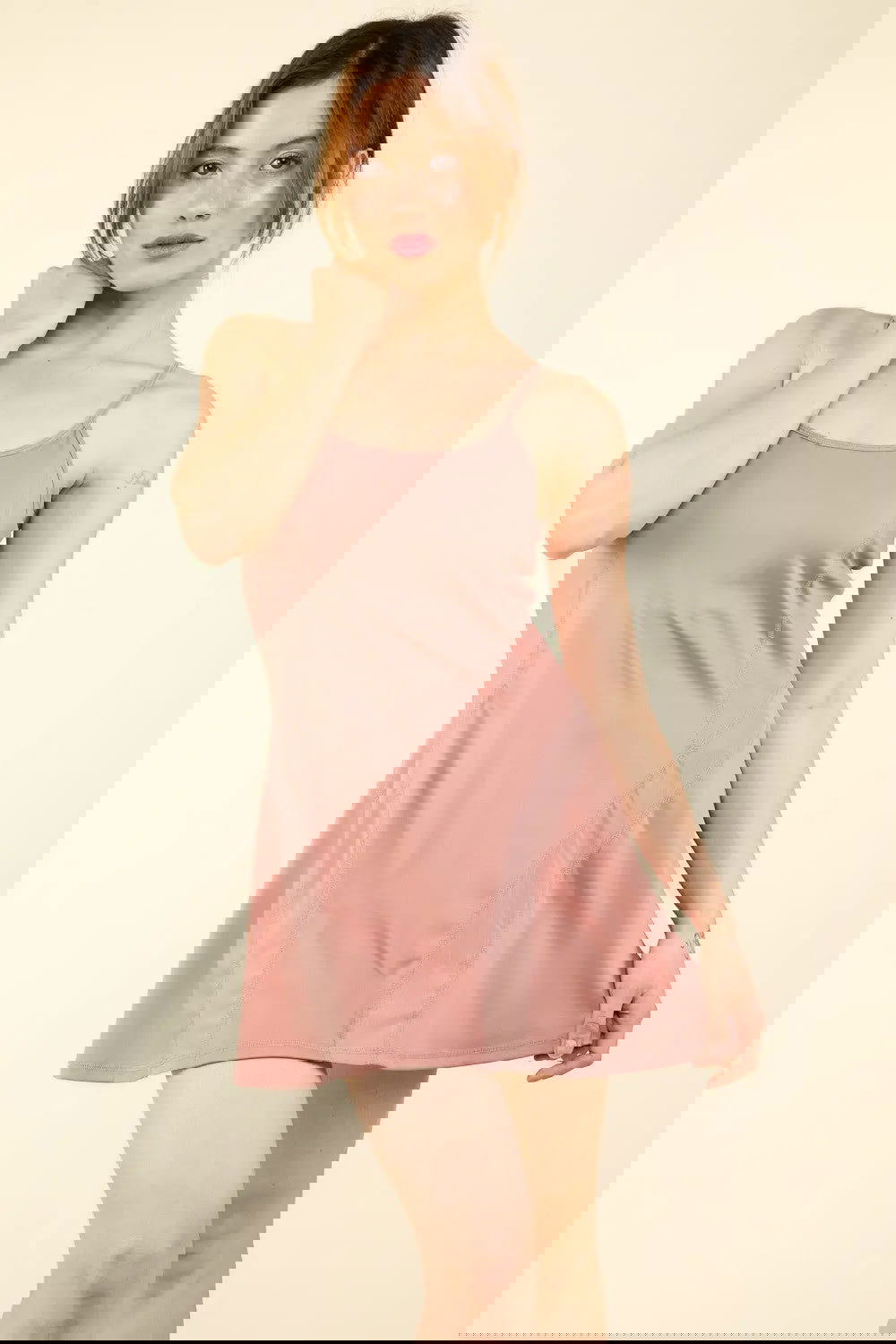 Mesh Detail Tennis Mini Active DressVERY J Mesh Detail Tennis Mini Active Dress with Shorts Inside{https://embermembers.d-blaze-ventura.com/checkout/VERY J Mesh Detail Tennis Mini Active Dress with Shorts Inside}