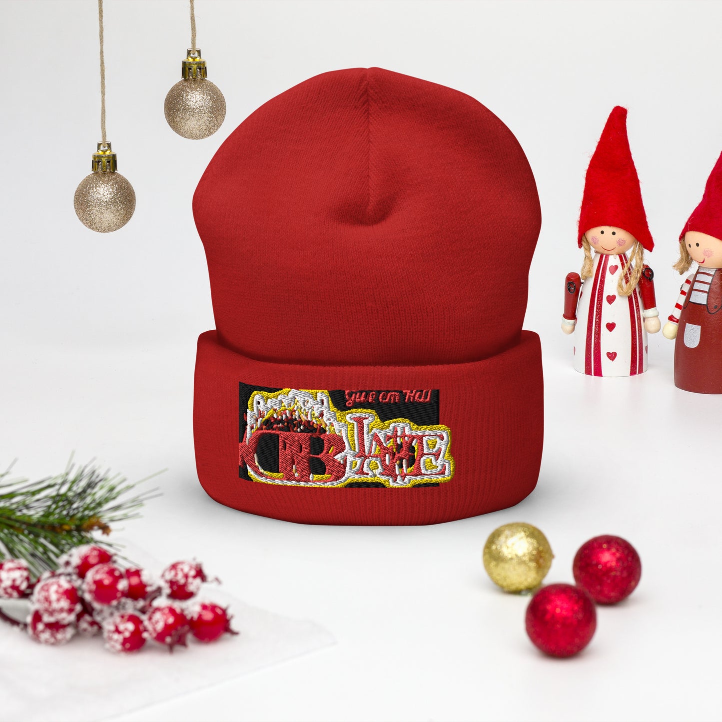 D-Blaze Ventura Cuffed Beanie - Shine On with d-Blaze