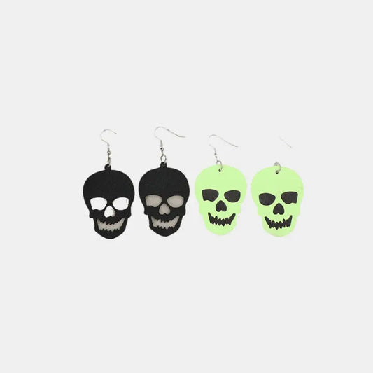 2 Piece PU Leather Skull Dangle Earrings2 Piece PU Leather Skull Dangle Earrings{https://embermembers.d-blaze-ventura.com/checkout/2 Piece PU Leather Skull Dangle Earrings}