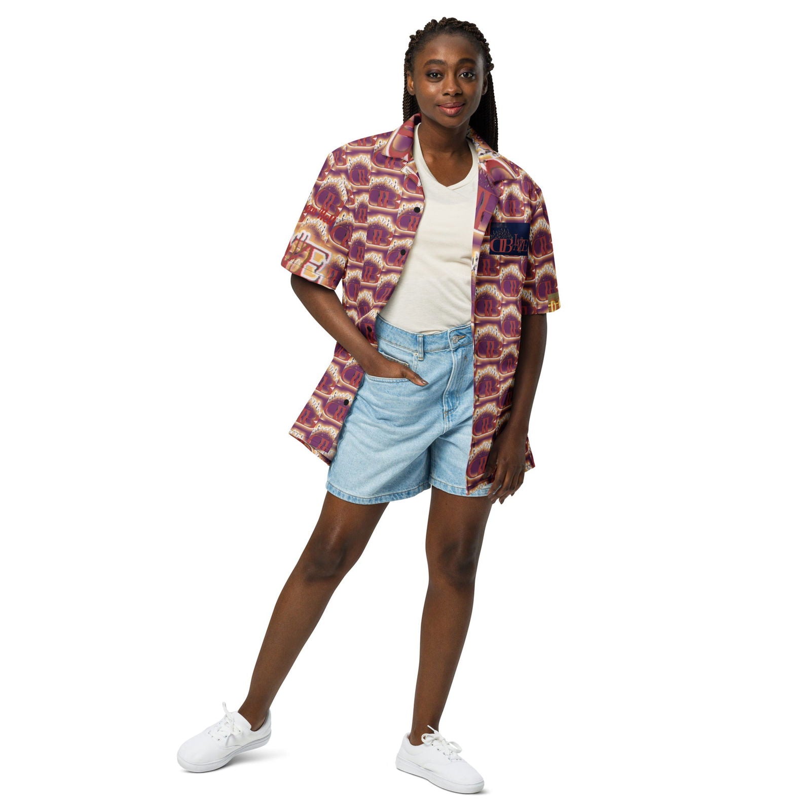 Unisex button shirtBowler by D-Blaze: Unisex button shirt{https://embermembers.d-blaze-ventura.com/checkout/Bowler by D-Blaze: Unisex button shirt}