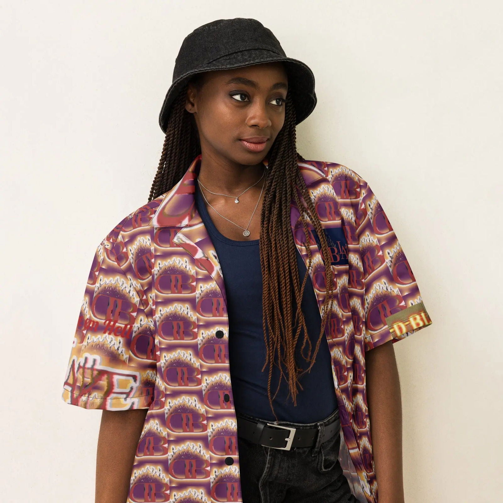 Unisex button shirtBowler by D-Blaze: Unisex button shirt{https://embermembers.d-blaze-ventura.com/checkout/Bowler by D-Blaze: Unisex button shirt}