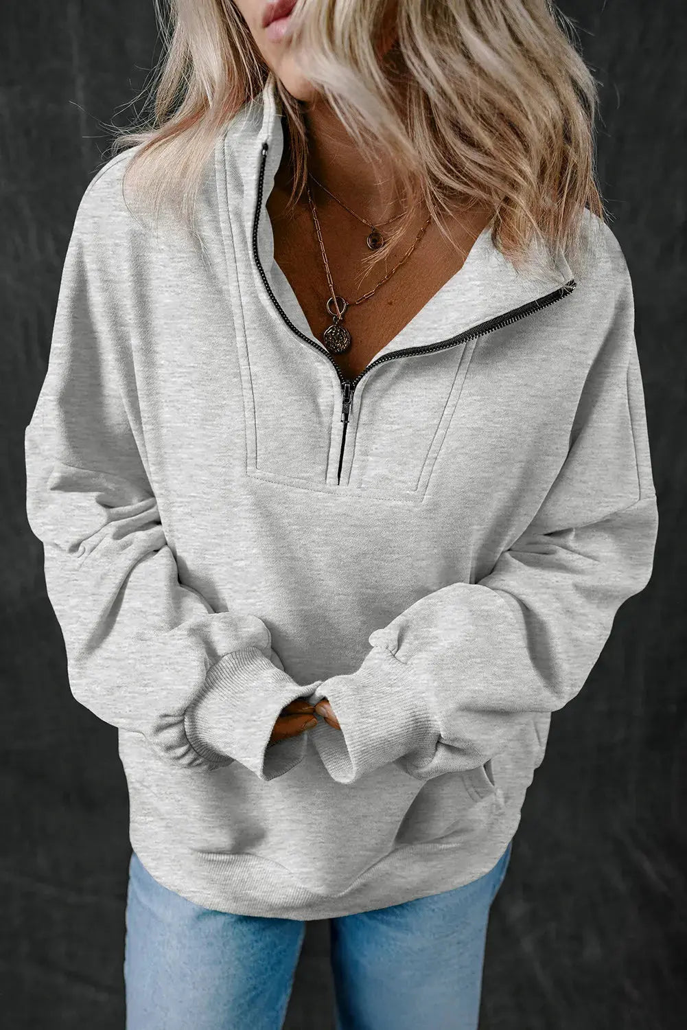 amazing dealsHalf Zip Long Sleeve Sweatshirt{https://embermembers.d-blaze-ventura.com/checkout/Half Zip Long Sleeve Sweatshirt}