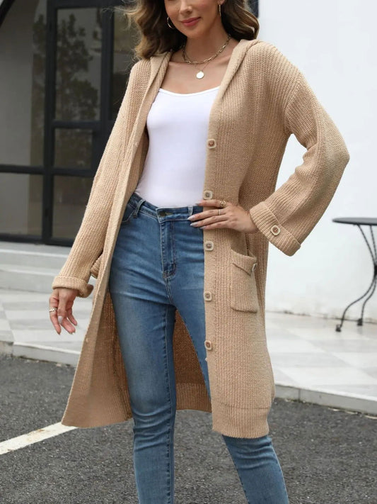 amazing dealsPocketed Button Up Long Sleeve Hooded Cardigan{https://embermembers.d-blaze-ventura.com/checkout/Pocketed Button Up Long Sleeve Hooded Cardigan}