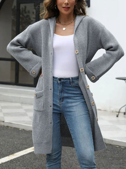 amazing dealsPocketed Button Up Long Sleeve Hooded Cardigan{https://embermembers.d-blaze-ventura.com/checkout/Pocketed Button Up Long Sleeve Hooded Cardigan}