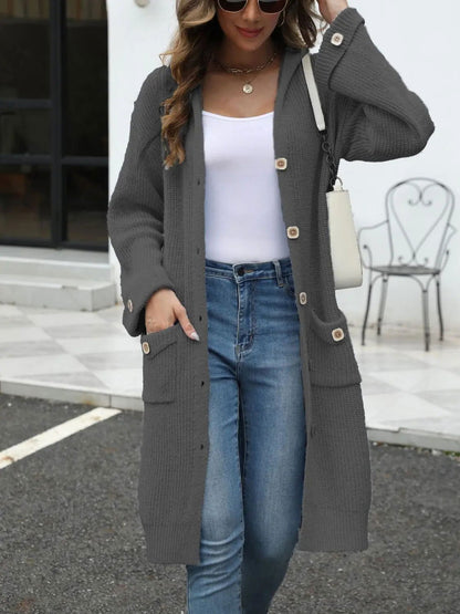 amazing dealsPocketed Button Up Long Sleeve Hooded Cardigan{https://embermembers.d-blaze-ventura.com/checkout/Pocketed Button Up Long Sleeve Hooded Cardigan}