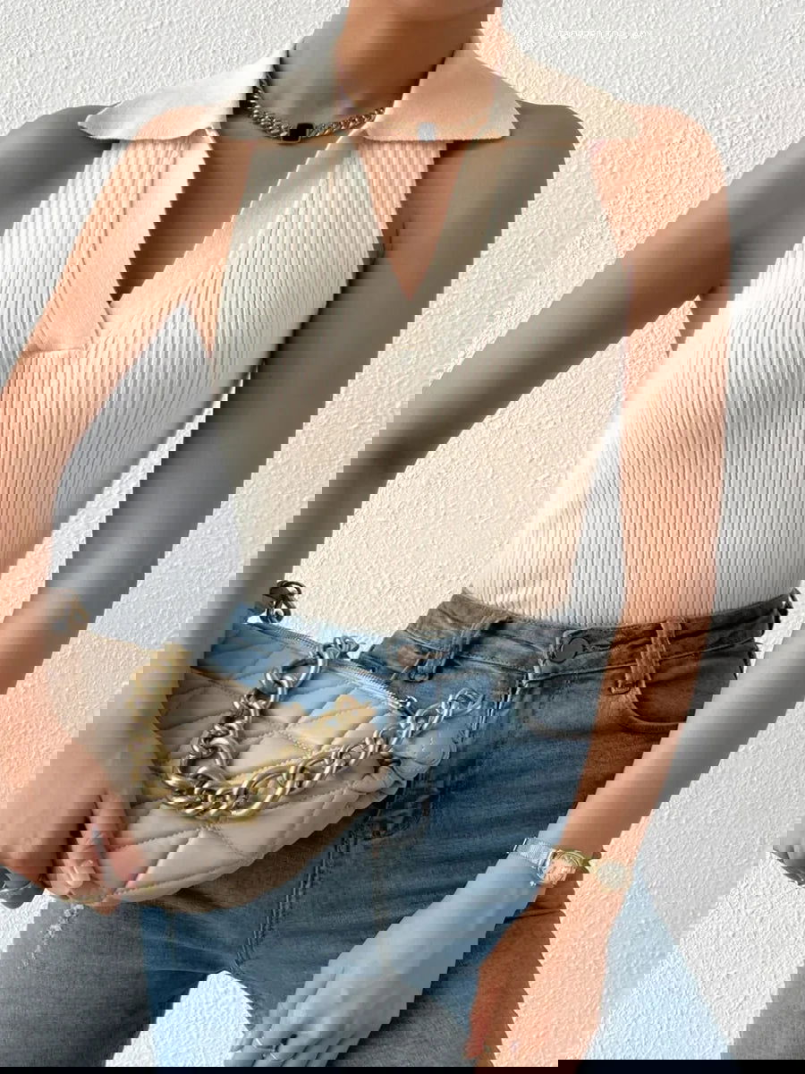 -Neck Ribbed Knit Crop Top - Sleeveless Turndown CollarSummer V-Neck Ribbed Knit Crop Top - Sleeveless Turndown Collar in 10 {https://embermembers.d-blaze-ventura.com/checkout/Summer V-Neck Ribbed Knit Crop Top - Sleeveless Turndown Collar in 10 }