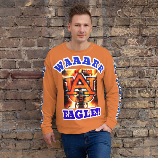 Unofficial Auburn University logo unisex Sweatshirt (profit split until approved for the University) - Shine On with d-Blaze