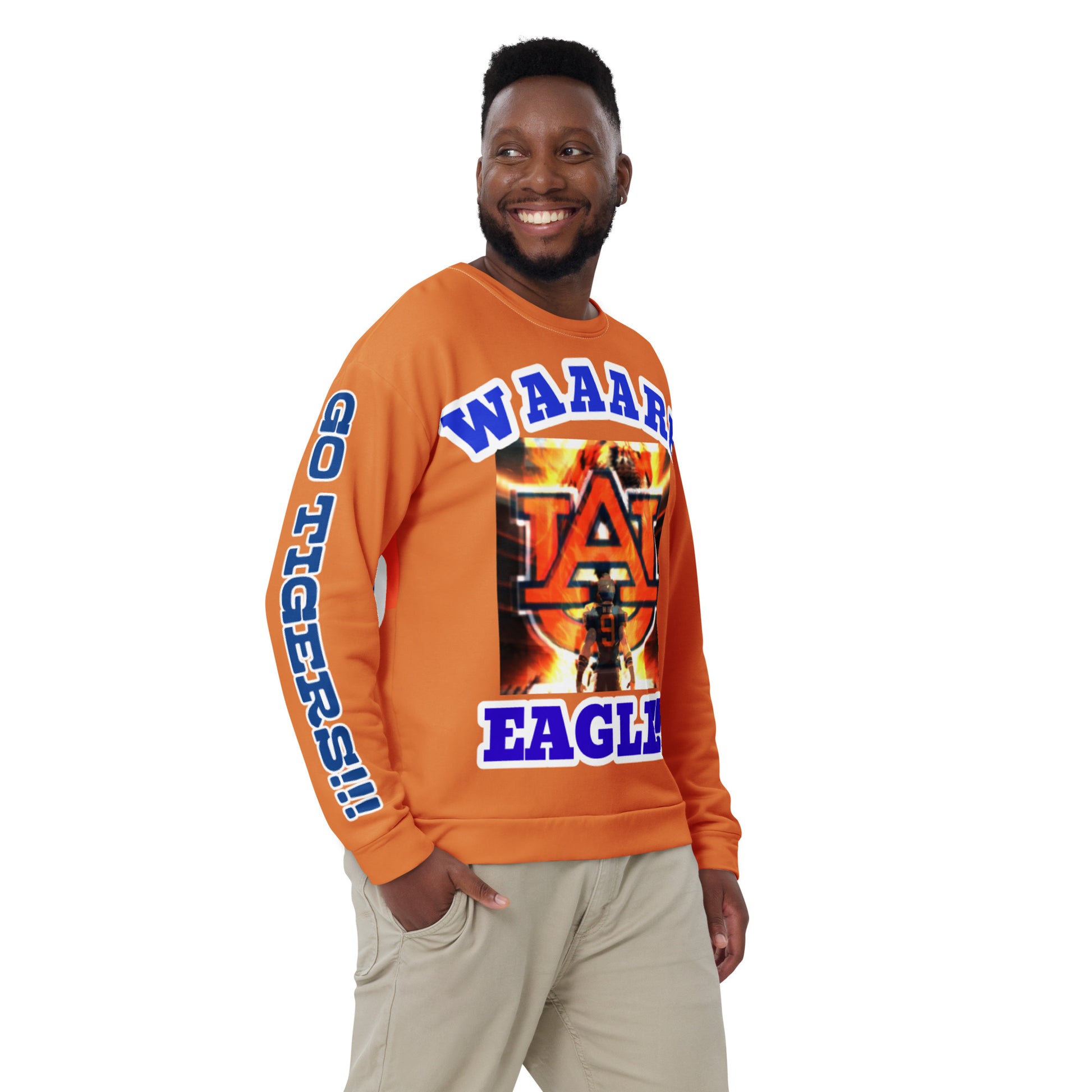 Unofficial Auburn University logo unisex Sweatshirt (profit split until approved for the University) - Shine On with d-Blaze