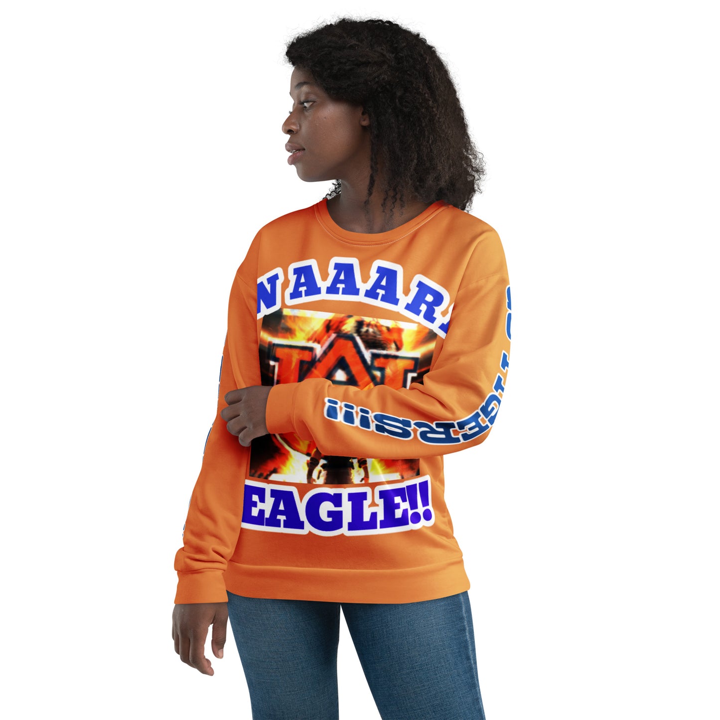 Unofficial Auburn University logo unisex Sweatshirt (profit split until approved for the University) - Shine On with d-Blaze