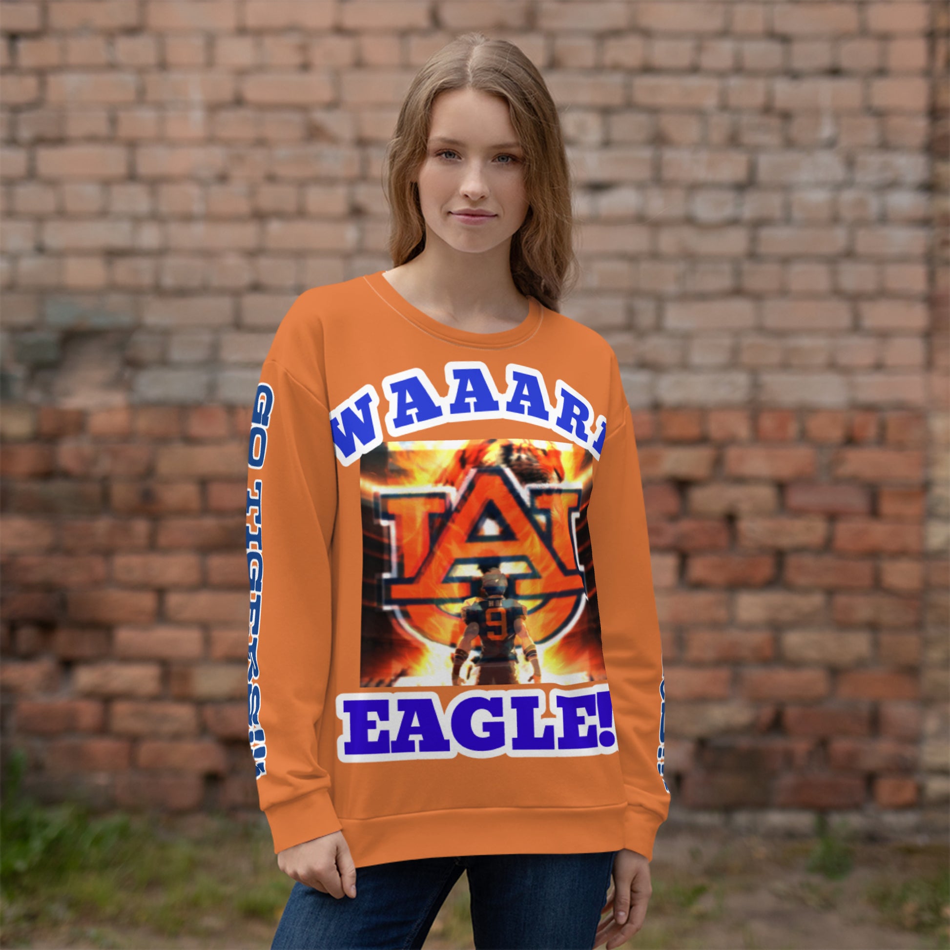 Unofficial Auburn University logo unisex Sweatshirt (profit split until approved for the University) - Shine On with d-Blaze