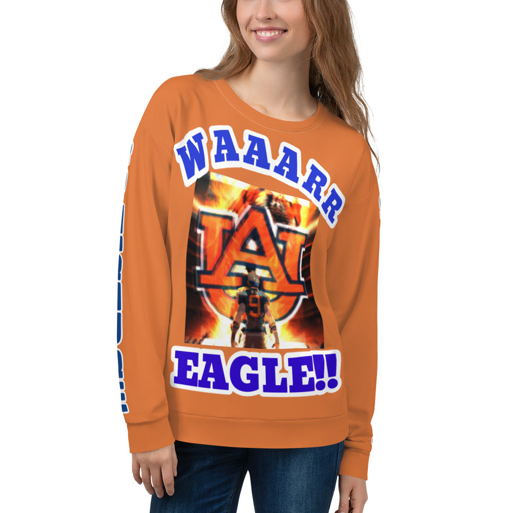 Unofficial Auburn University logo unisex Sweatshirt (profit split until approved for the University) - Shine On with d-Blaze