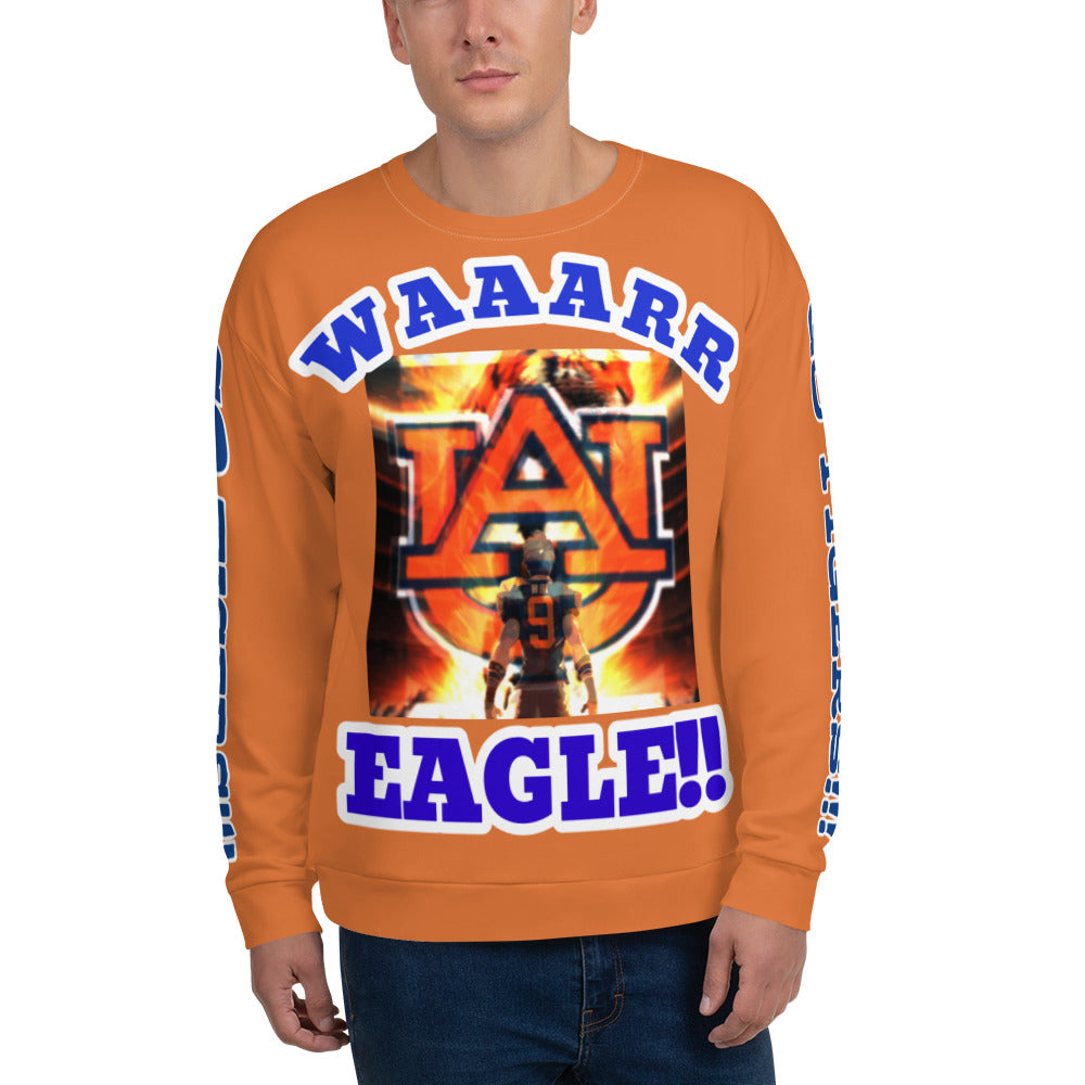 Unofficial Auburn University logo unisex Sweatshirt (profit split until approved for the University) - Shine On with d-Blaze