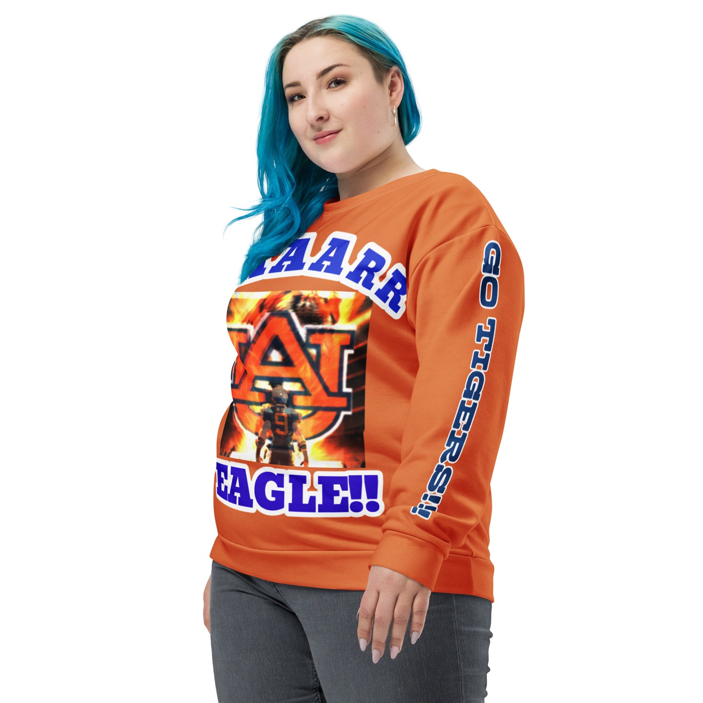 Unofficial Auburn University logo unisex Sweatshirt (profit split until approved for the University) - Shine On with d-Blaze