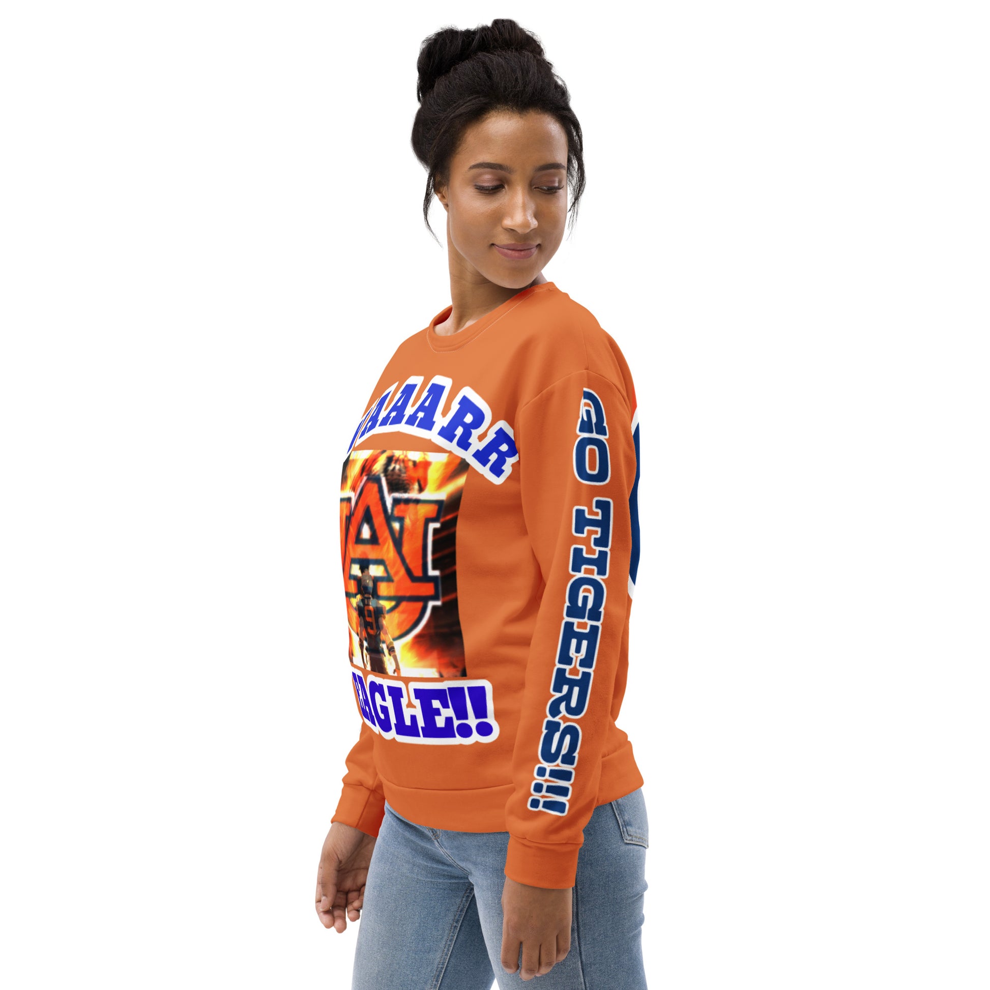 Unofficial Auburn University logo unisex Sweatshirt (profit split until approved for the University) - Shine On with d-Blaze