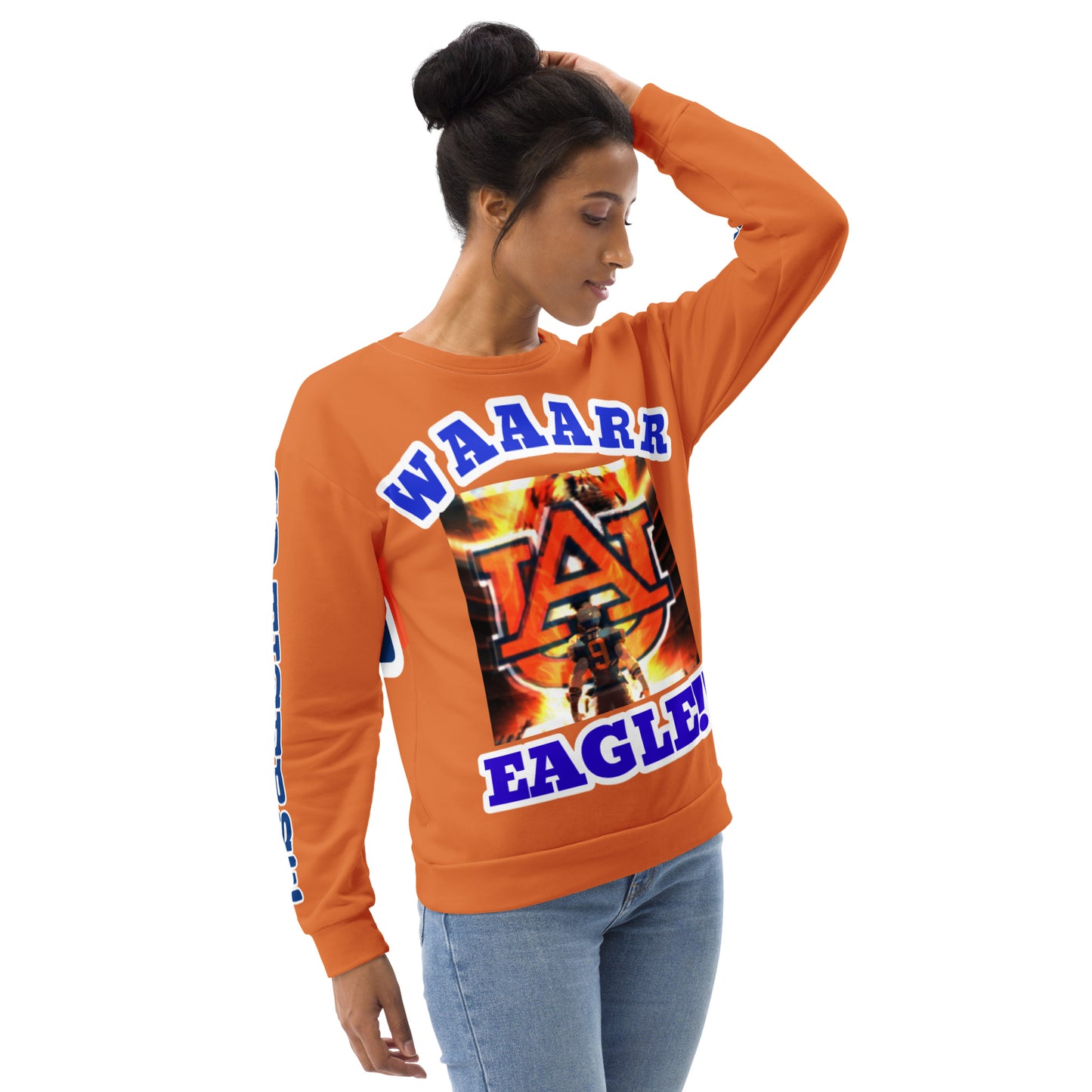 Unofficial Auburn University logo unisex Sweatshirt (profit split until approved for the University) - Shine On with d-Blaze