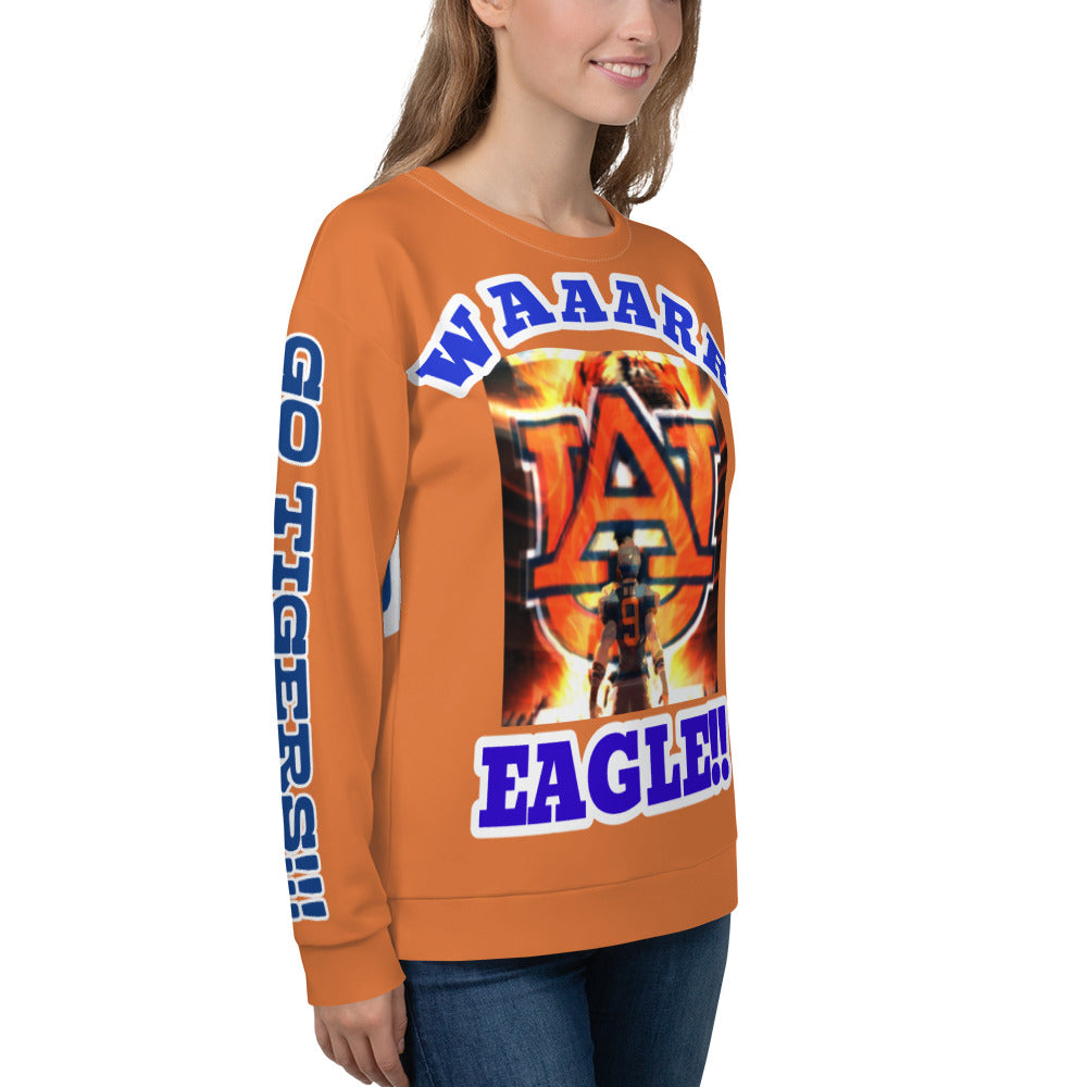 Unofficial Auburn University logo unisex Sweatshirt (profit split until approved for the University) - Shine On with d-Blaze