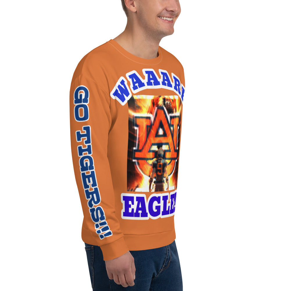 Unofficial Auburn University logo unisex Sweatshirt (profit split until approved for the University) - Shine On with d-Blaze