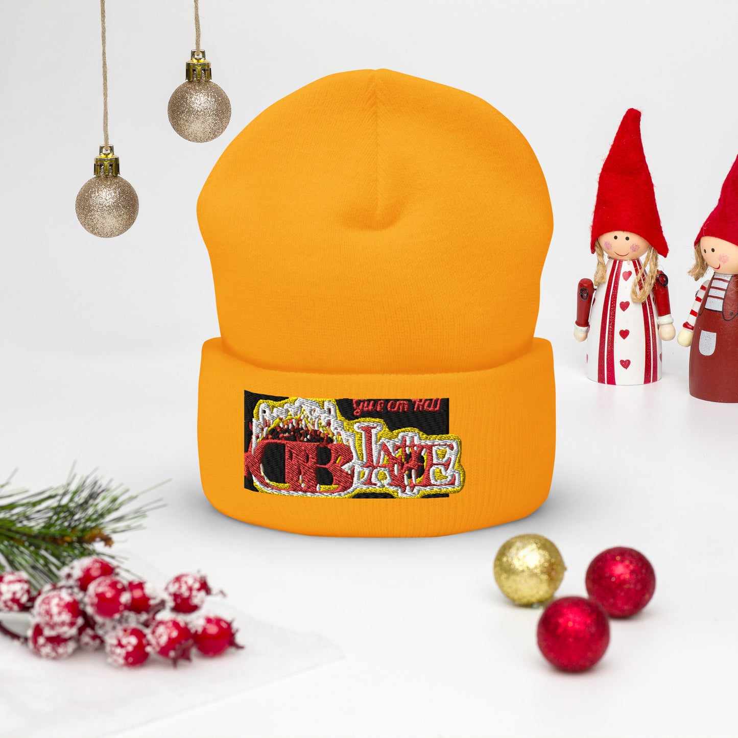 D-Blaze Ventura Cuffed Beanie - Shine On with d-Blaze