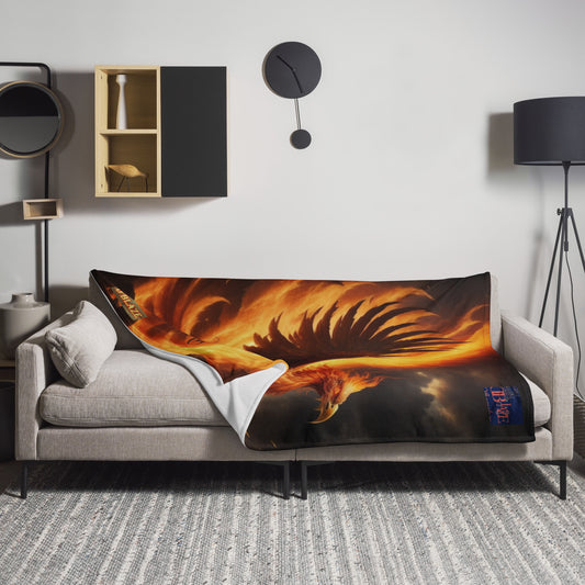 Warm wings v1 by; d-Blaze Throw Blanket XL - Shine On with d-Blaze