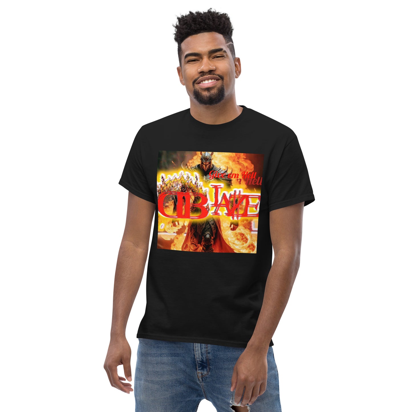 The D-Blaze Ventura Brand logo Unisex classic tee - Shine On with d-Blaze