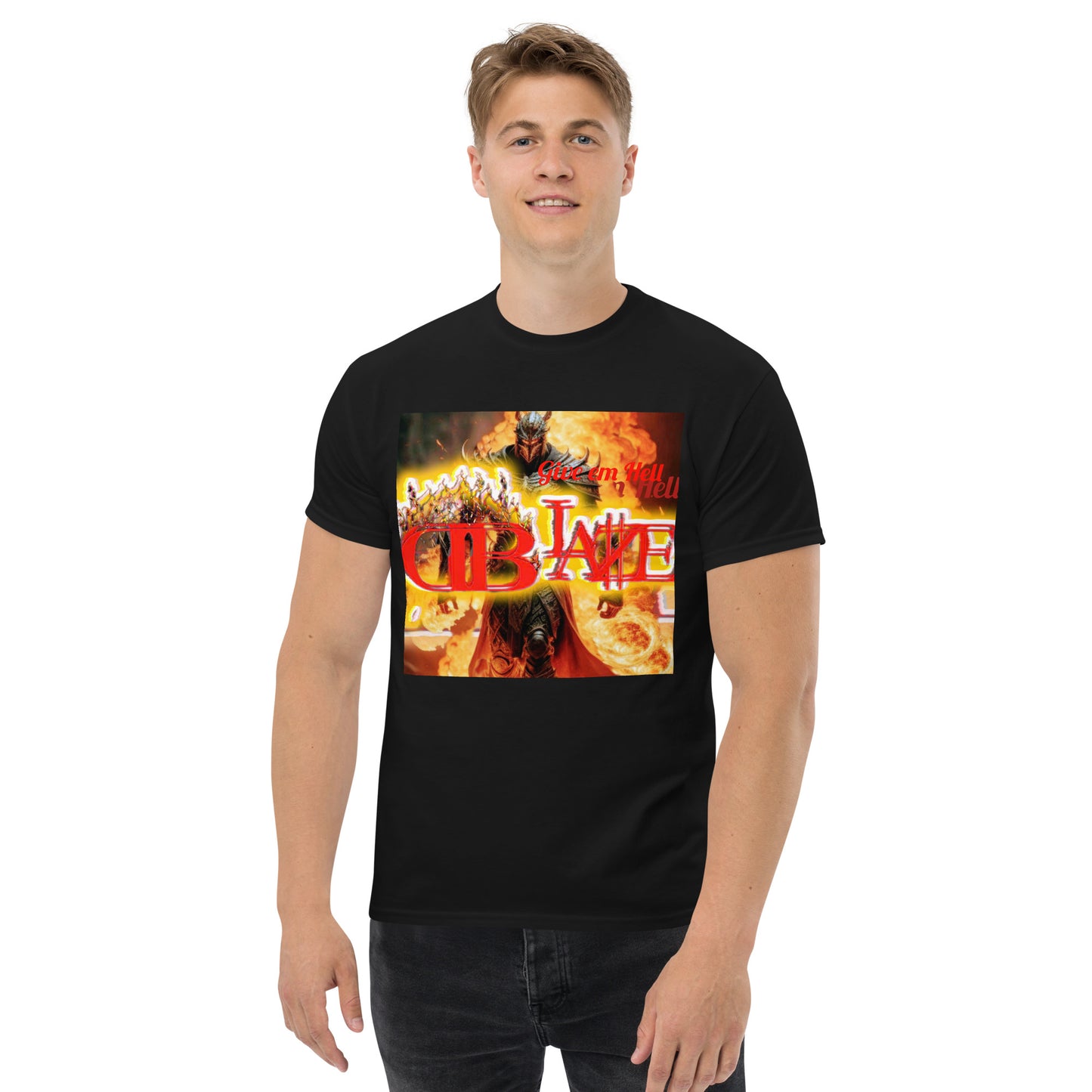 The D-Blaze Ventura Brand logo Unisex classic tee - Shine On with d-Blaze