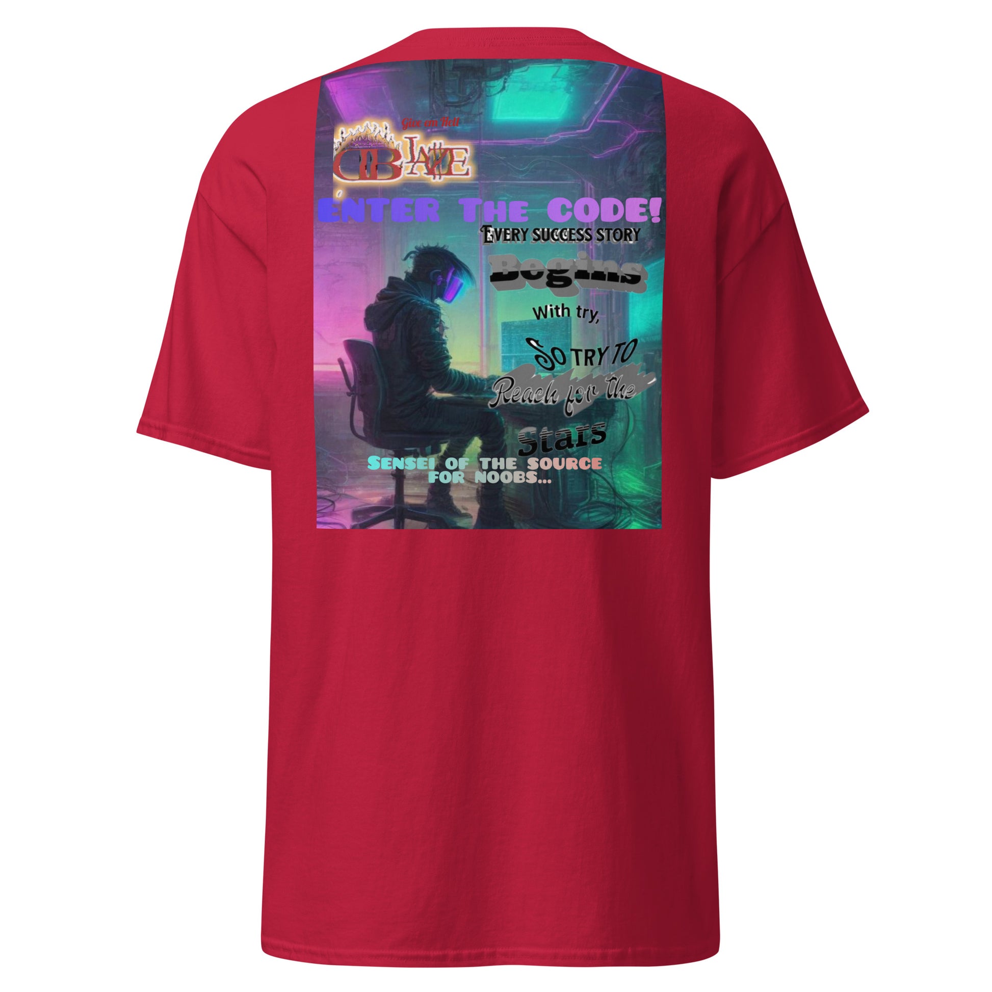 The D-Blaze Ventura Brand logo Unisex classic tee - Shine On with d-Blaze