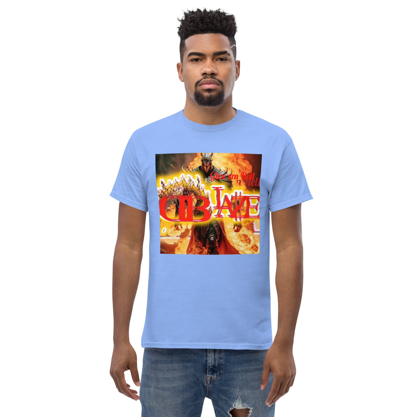 The D-Blaze Ventura Brand logo Unisex classic tee - Shine On with d-Blaze