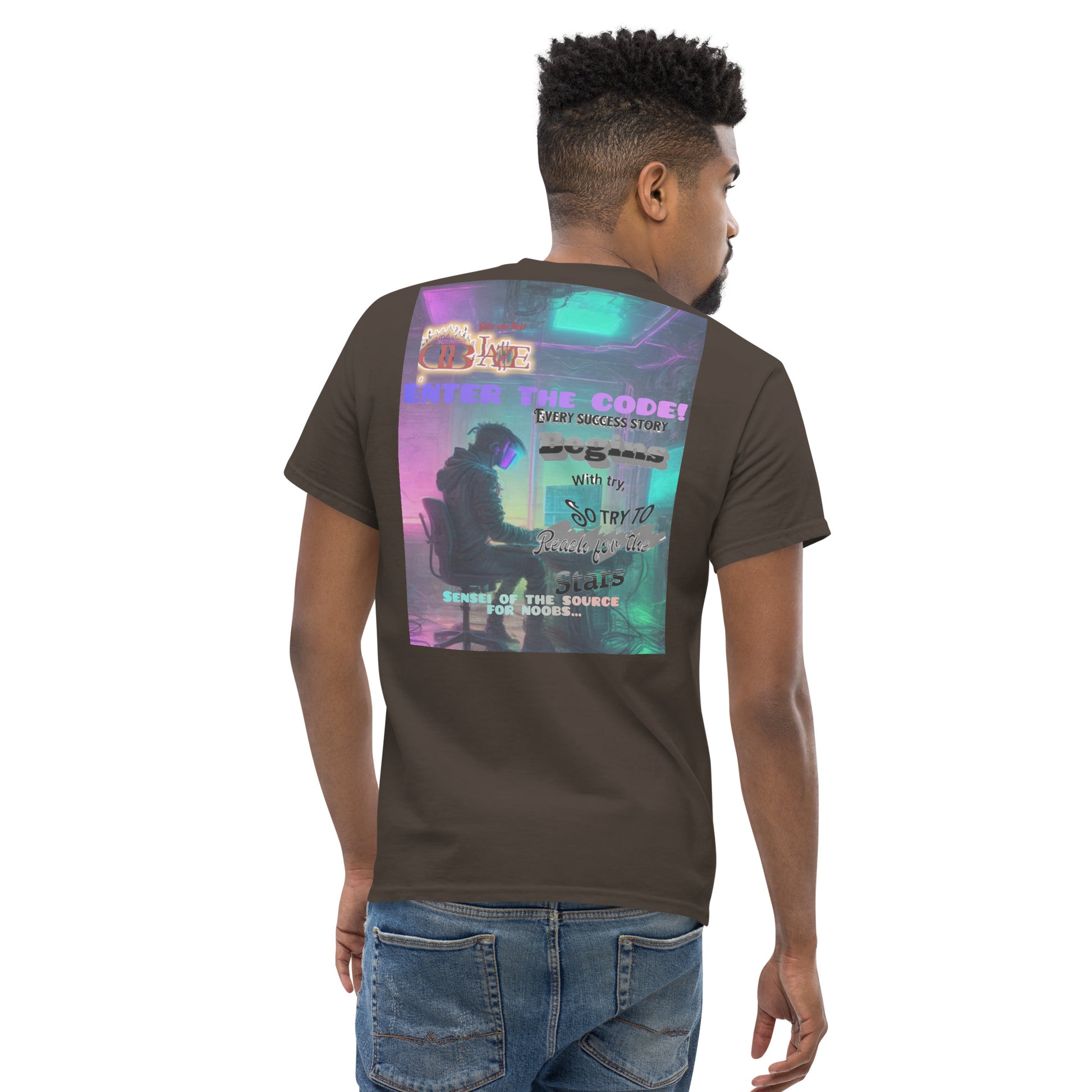 The D-Blaze Ventura Brand logo Unisex classic tee - Shine On with d-Blaze