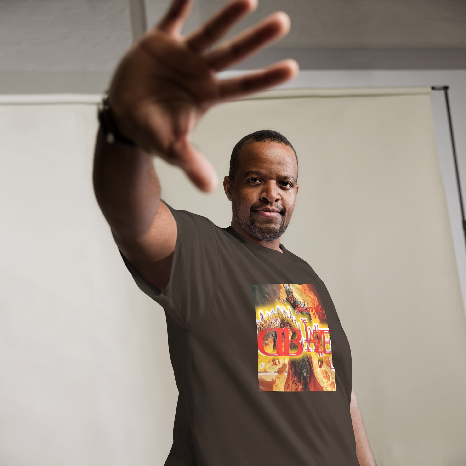 The D-Blaze Ventura Brand logo Unisex classic tee - Shine On with d-Blaze