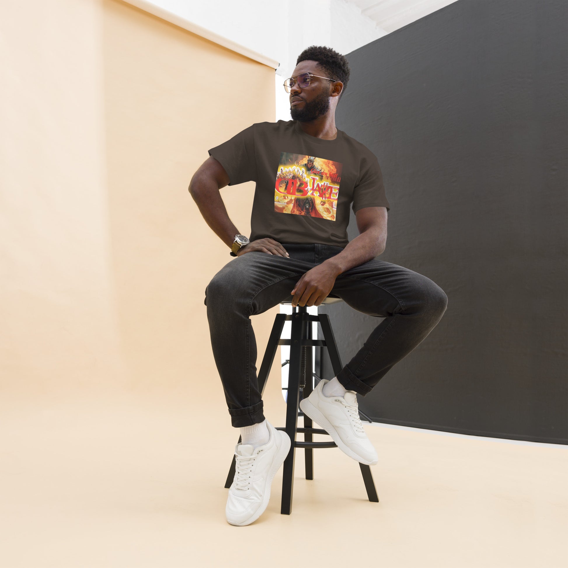 The D-Blaze Ventura Brand logo Unisex classic tee - Shine On with d-Blaze