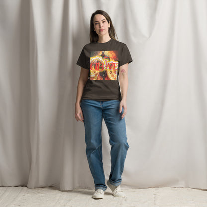 The D-Blaze Ventura Brand logo Unisex classic tee - Shine On with d-Blaze