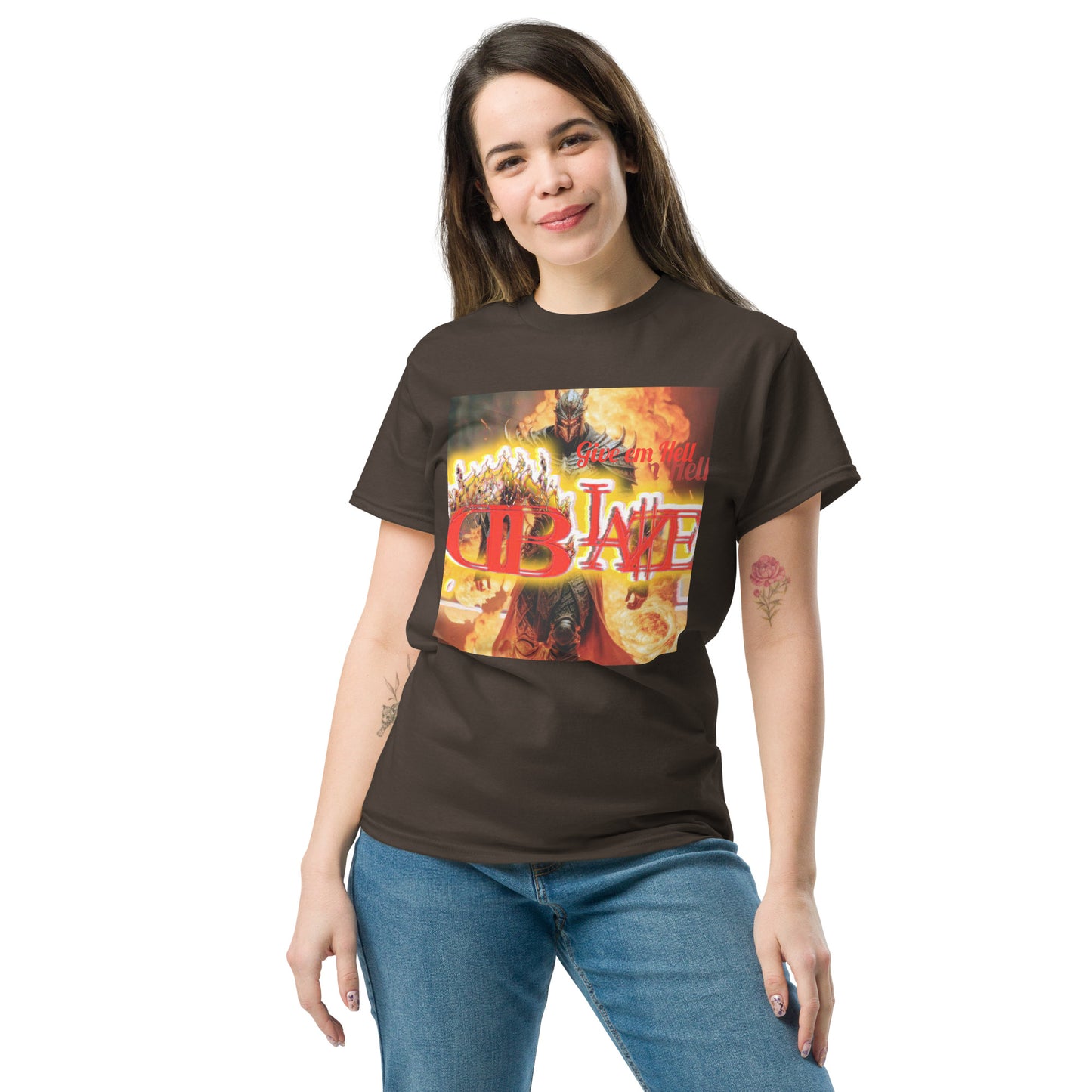 The D-Blaze Ventura Brand logo Unisex classic tee - Shine On with d-Blaze