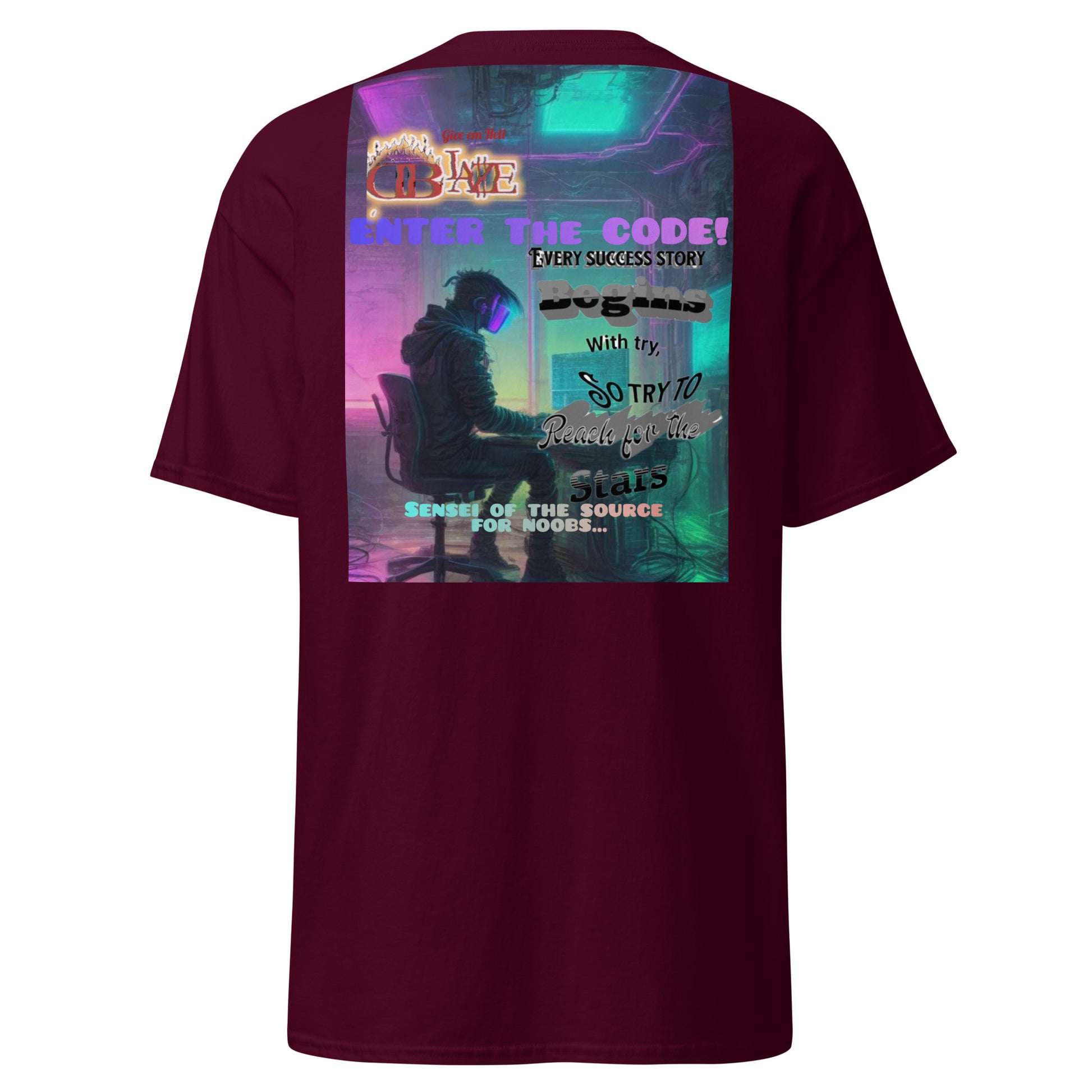 The D-Blaze Ventura Brand logo Unisex classic tee - Shine On with d-Blaze