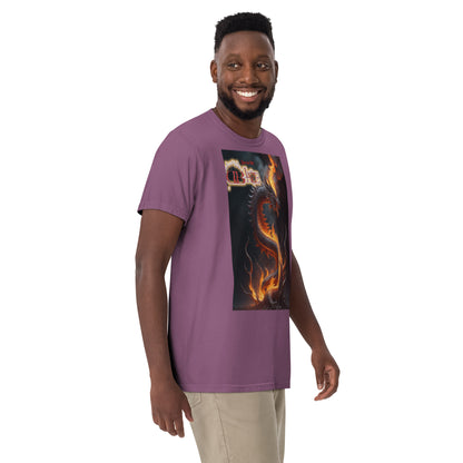 Rising Dragon D-Blaze Ventura Unisex heavyweight Graphic T - Shine On with d-Blaze