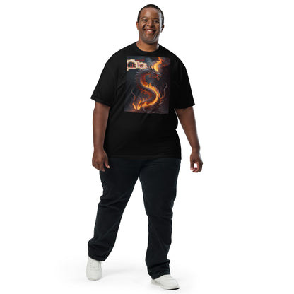 Rising Dragon D-Blaze Ventura Unisex heavyweight Graphic T - Shine On with d-Blaze