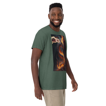 Rising Dragon D-Blaze Ventura Unisex heavyweight Graphic T - Shine On with d-Blaze