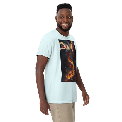 Rising Dragon D-Blaze Ventura Unisex heavyweight Graphic T - Shine On with d-Blaze