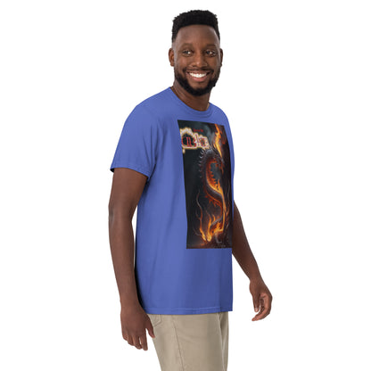 Rising Dragon D-Blaze Ventura Unisex heavyweight Graphic T - Shine On with d-Blaze