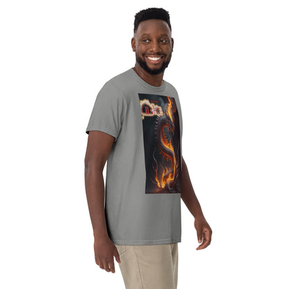 Rising Dragon D-Blaze Ventura Unisex heavyweight Graphic T - Shine On with d-Blaze