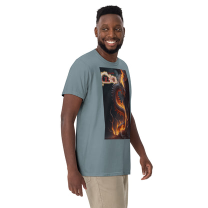 Rising Dragon D-Blaze Ventura Unisex heavyweight Graphic T - Shine On with d-Blaze