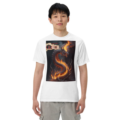 Rising Dragon D-Blaze Ventura Unisex heavyweight Graphic T - Shine On with d-Blaze