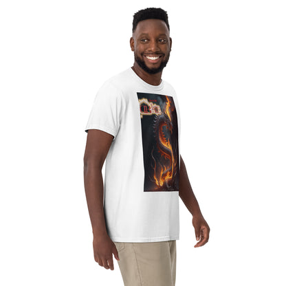 Rising Dragon D-Blaze Ventura Unisex heavyweight Graphic T - Shine On with d-Blaze