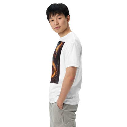 Rising Dragon D-Blaze Ventura Unisex heavyweight Graphic T - Shine On with d-Blaze